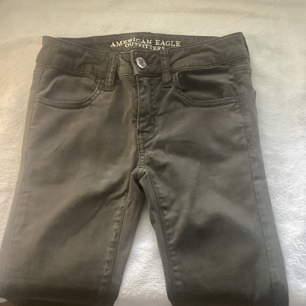Early 2010s AEO Satin Jeggings XS